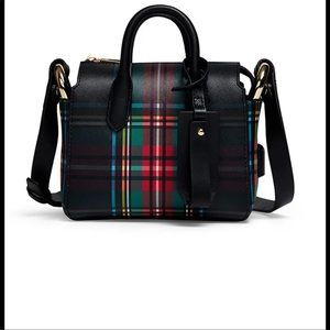 Jcrew plaid Harper mini satchel
